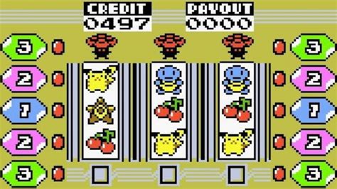 pokemon yellow best slot machine.
